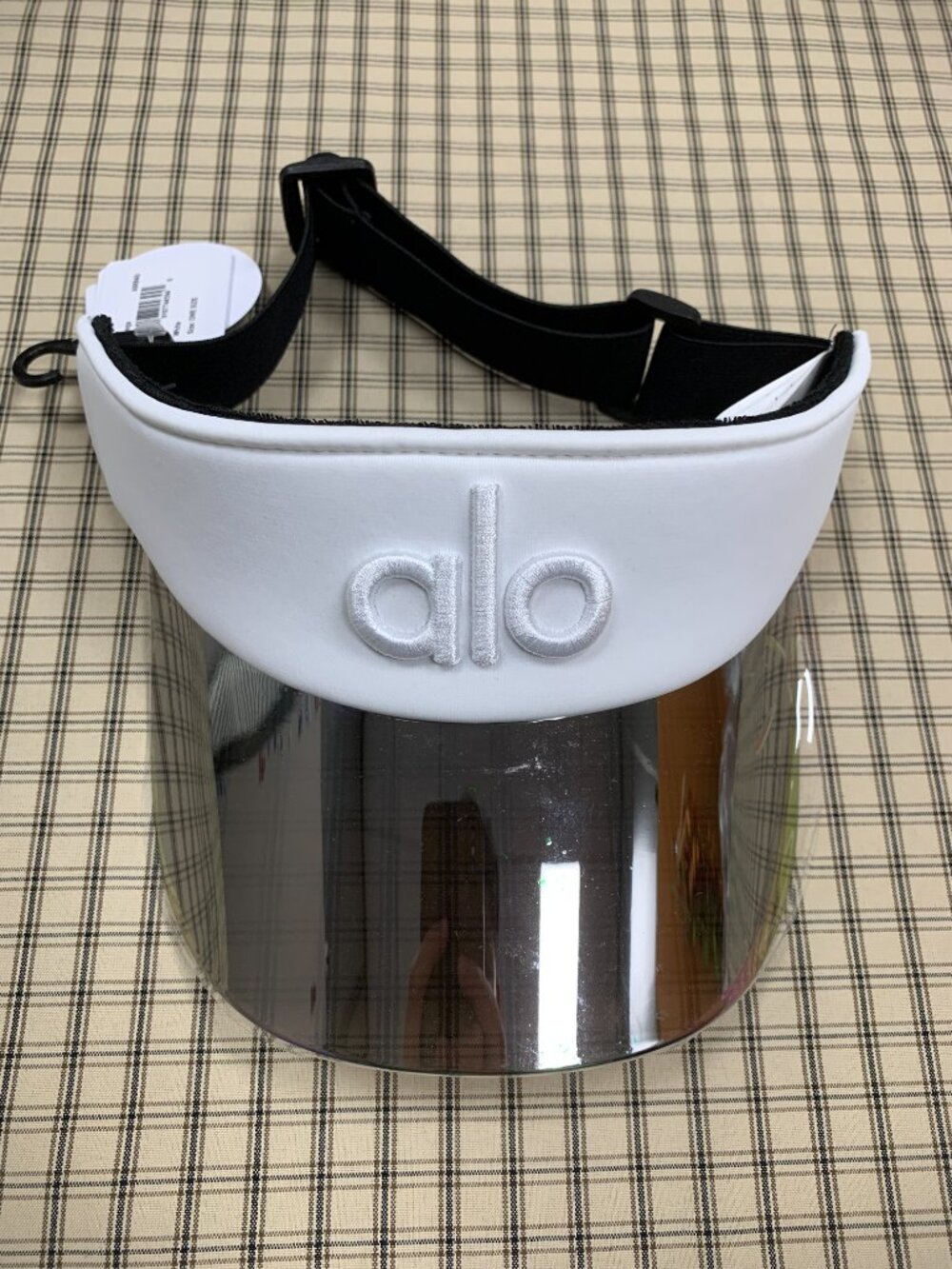 New White ALO Yoga Running Solar Visor 🏃 Airlift Sport Hat